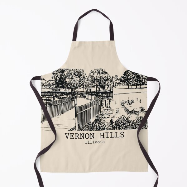 Item preview, Vernon Hills - Illinois designed and sold by Lakeric Cityscapes.
