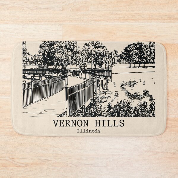 Item preview, Vernon Hills - Illinois designed and sold by Lakeric Cityscapes.