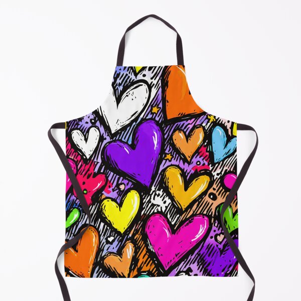 Item preview, Colorful Comic Hearts Pop Art designed and sold by djovan.