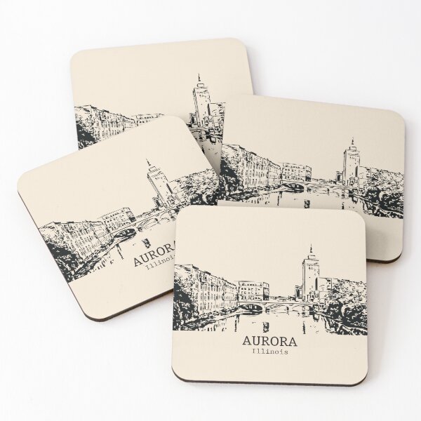 Item preview, Aurora - Illinois designed and sold by Lakeric Cityscapes.