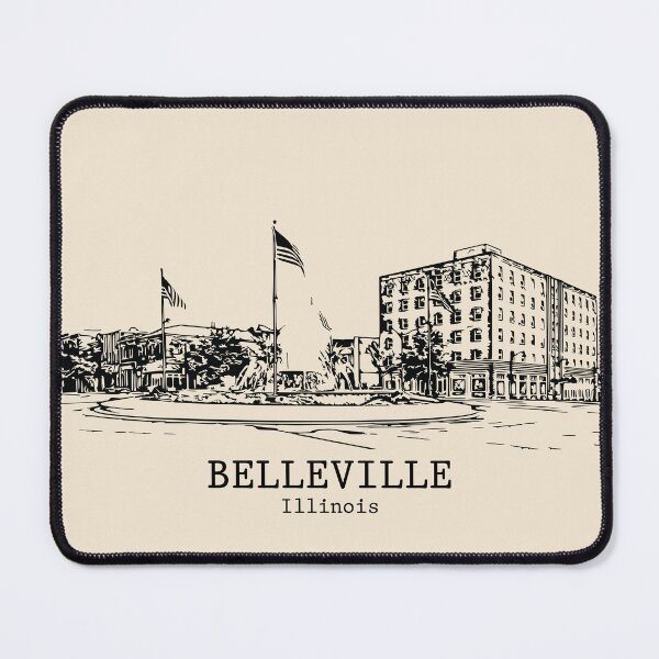 Item preview, Belleville - Illinois designed and sold by Lakeric Cityscapes.