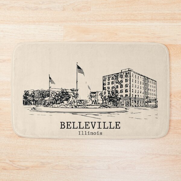 Item preview, Belleville - Illinois designed and sold by Lakeric Cityscapes.