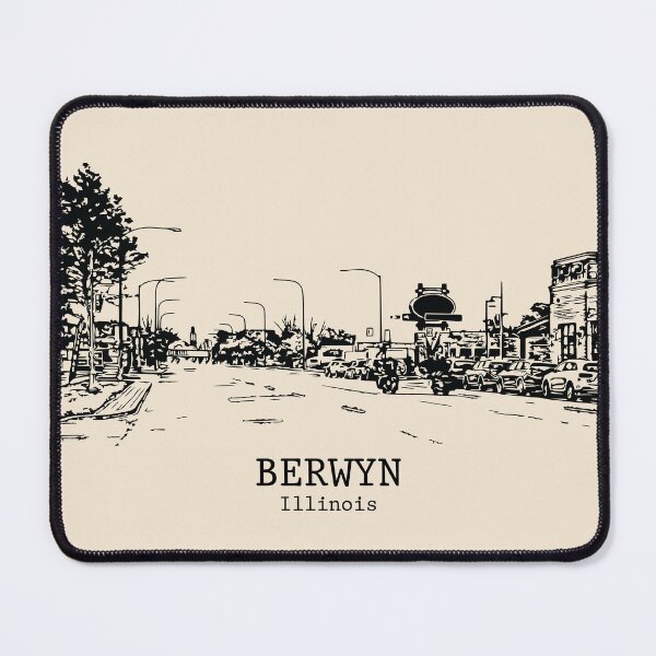 Item preview, Berwyn - Illinois designed and sold by Lakeric Cityscapes.
