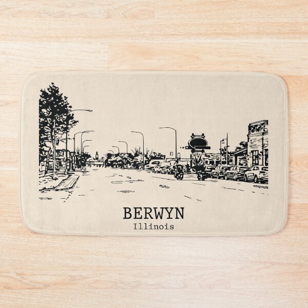 Item preview, Berwyn - Illinois designed and sold by Lakeric Cityscapes.