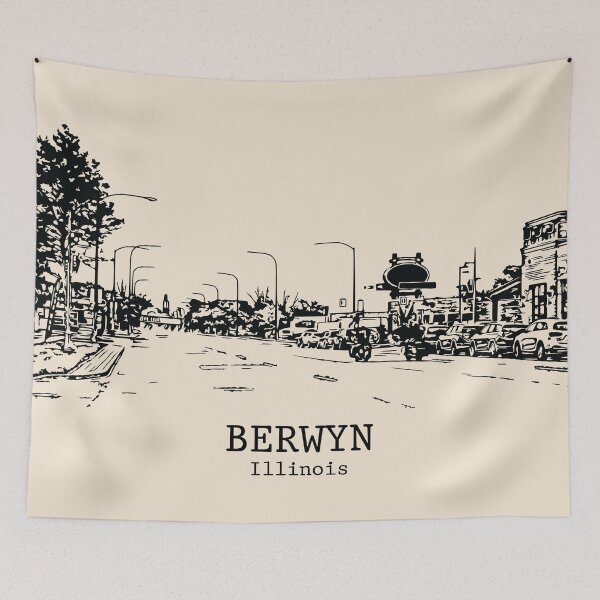 Item preview, Berwyn - Illinois designed and sold by Lakeric Cityscapes.