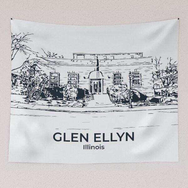 Item preview, Glen Ellyn - Illinois designed and sold by Lakeric Cityscapes.