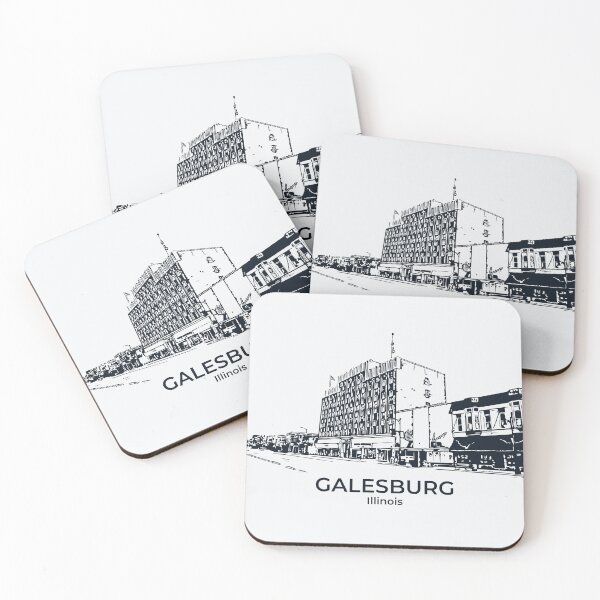 Item preview, Galesburg - Illinois designed and sold by Lakeric Cityscapes.