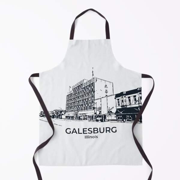 Item preview, Galesburg - Illinois designed and sold by Lakeric Cityscapes.