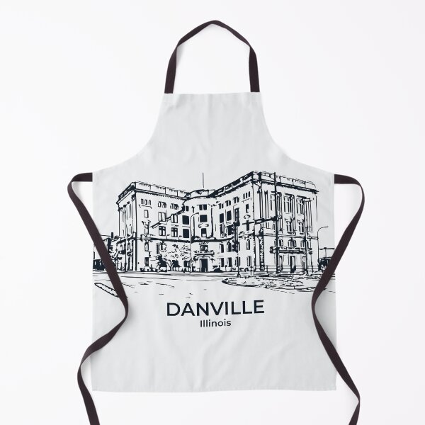 Item preview, Danville - Illinois designed and sold by Lakeric Cityscapes.