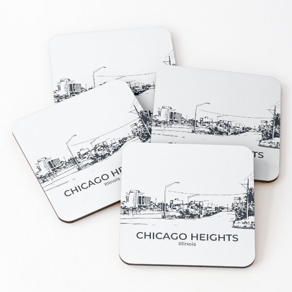 Item preview, Chicago Heights - Illinois designed and sold by Lakeric Cityscapes.