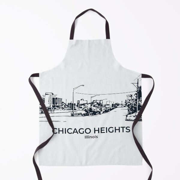 Item preview, Chicago Heights - Illinois designed and sold by Lakeric Cityscapes.