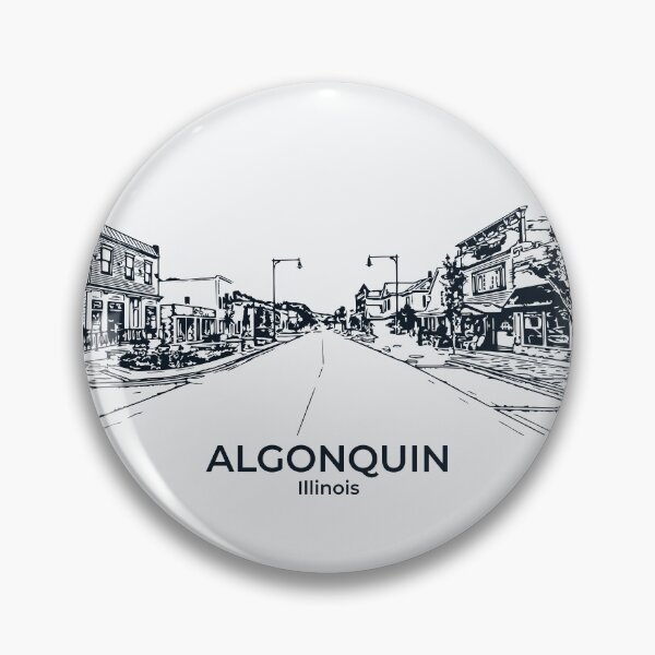 Item preview, Algonquin - Illinois designed and sold by Lakeric Cityscapes.