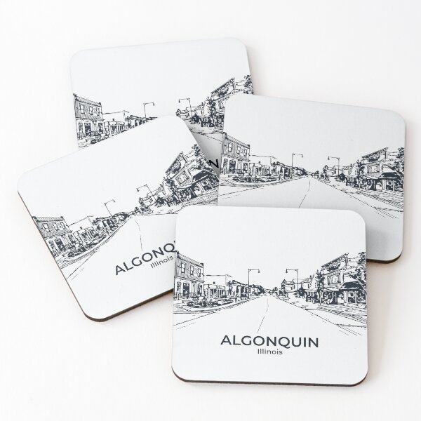 Item preview, Algonquin - Illinois designed and sold by Lakeric Cityscapes.