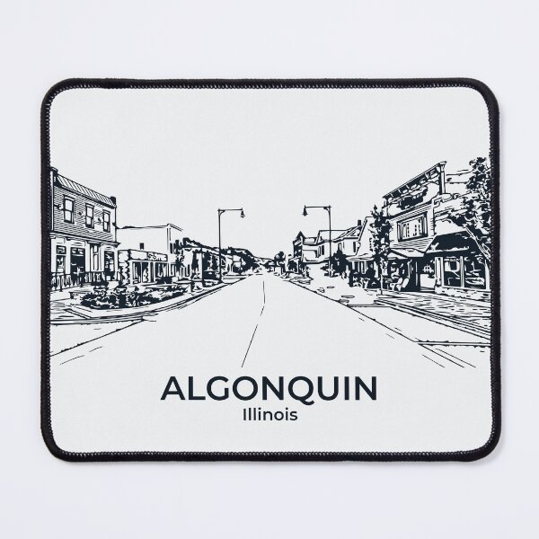 Item preview, Algonquin - Illinois designed and sold by Lakeric Cityscapes.