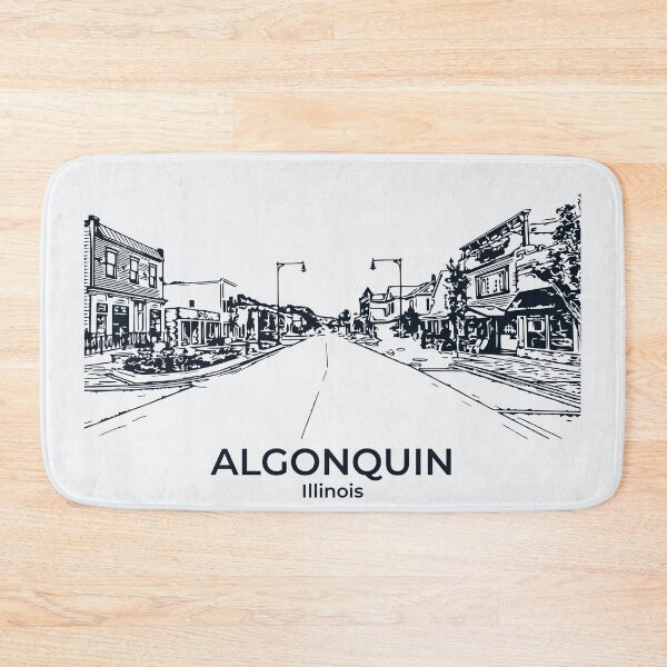 Item preview, Algonquin - Illinois designed and sold by Lakeric Cityscapes.