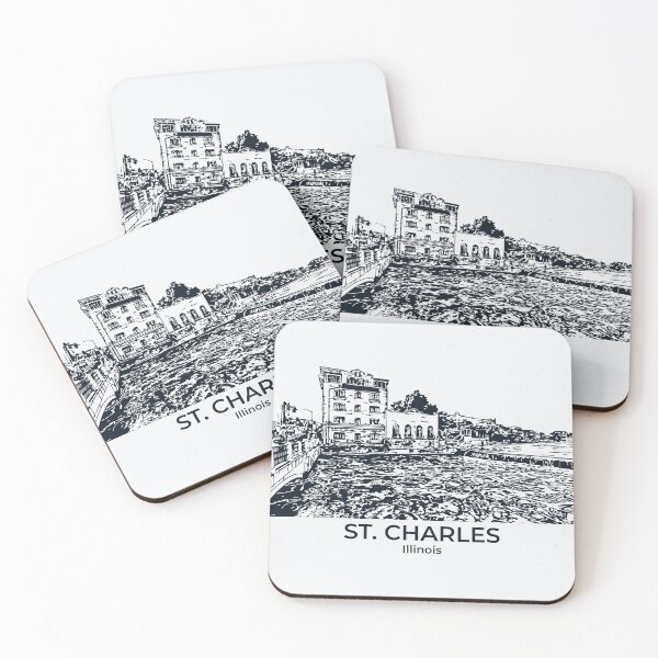 Item preview, St. Charles - Illinois designed and sold by Lakeric Cityscapes.