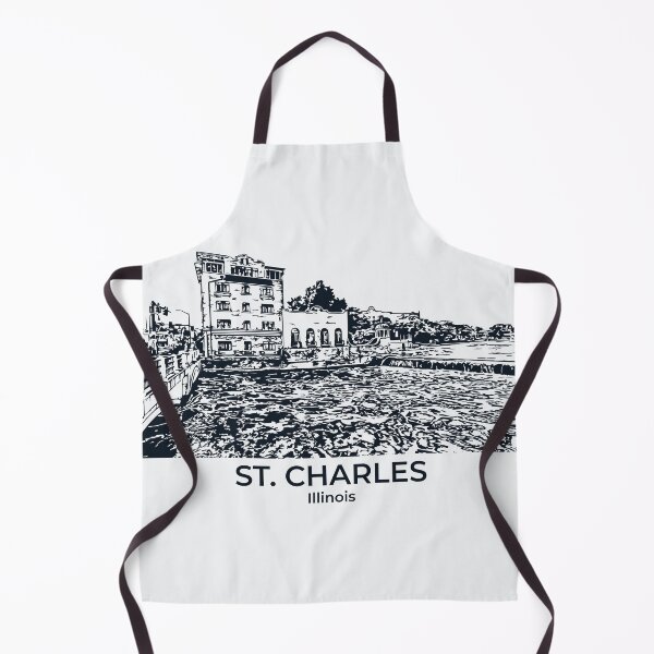 Item preview, St. Charles - Illinois designed and sold by Lakeric Cityscapes.