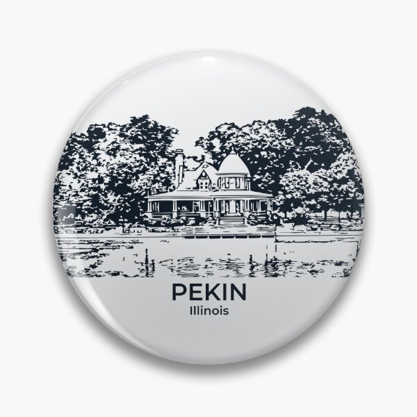 Item preview, Pekin - Illinois designed and sold by Lakeric Cityscapes.