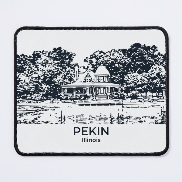 Item preview, Pekin - Illinois designed and sold by Lakeric Cityscapes.