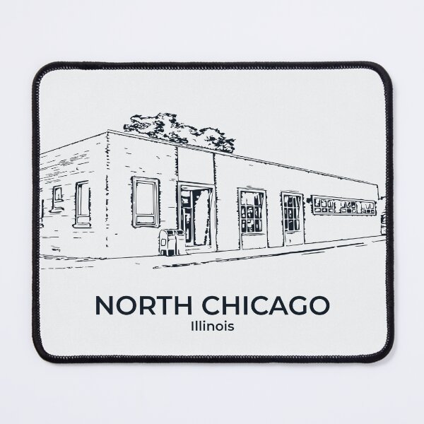 Item preview, North Chicago - Illinois designed and sold by Lakeric Cityscapes.