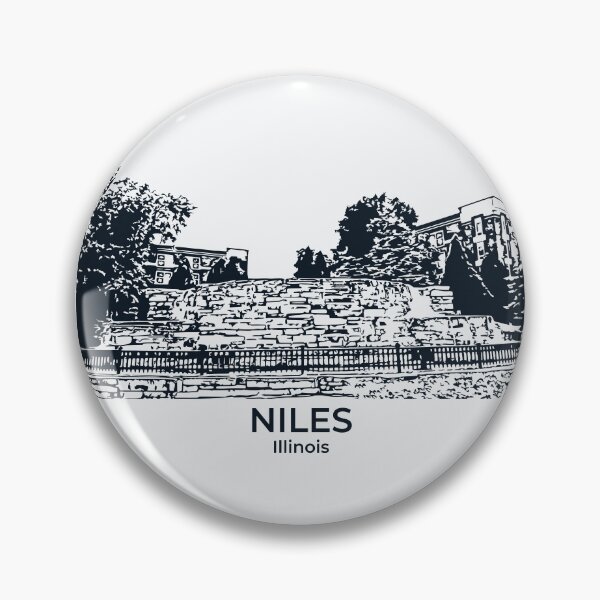 Item preview, Niles - Illinois designed and sold by Lakeric Cityscapes.