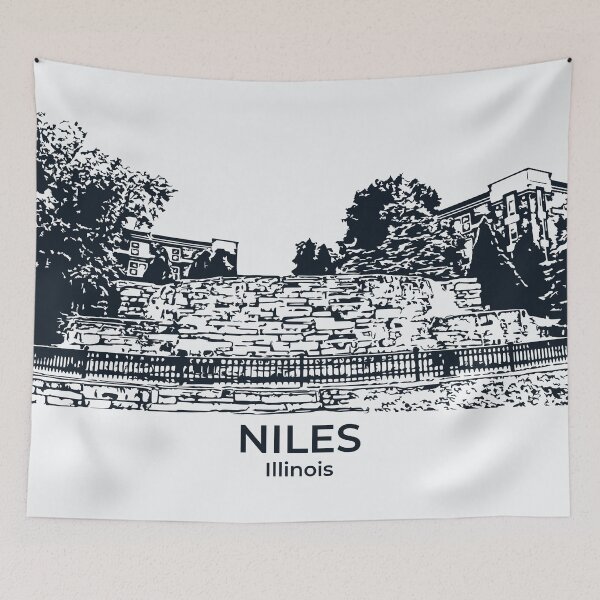 Item preview, Niles - Illinois designed and sold by Lakeric Cityscapes.
