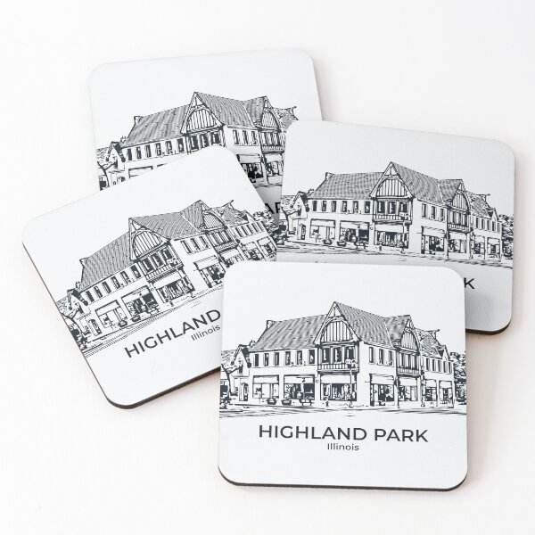 Item preview, Highland Park - Illinois designed and sold by Lakeric Cityscapes.
