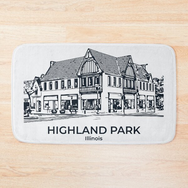 Item preview, Highland Park - Illinois designed and sold by Lakeric Cityscapes.