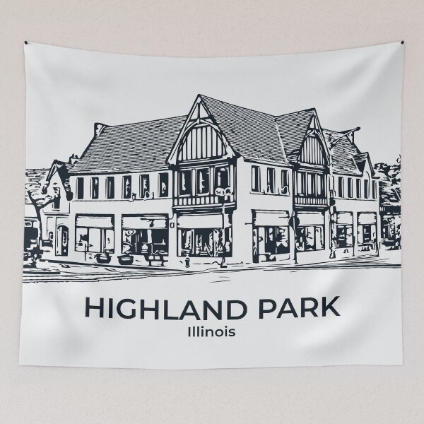 Item preview, Highland Park - Illinois designed and sold by Lakeric Cityscapes.