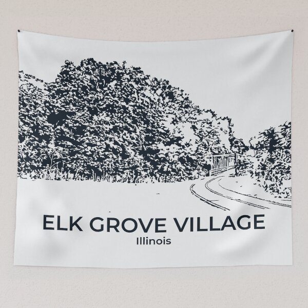 Item preview, Elk Grove Village - Illinois designed and sold by Lakeric Cityscapes.
