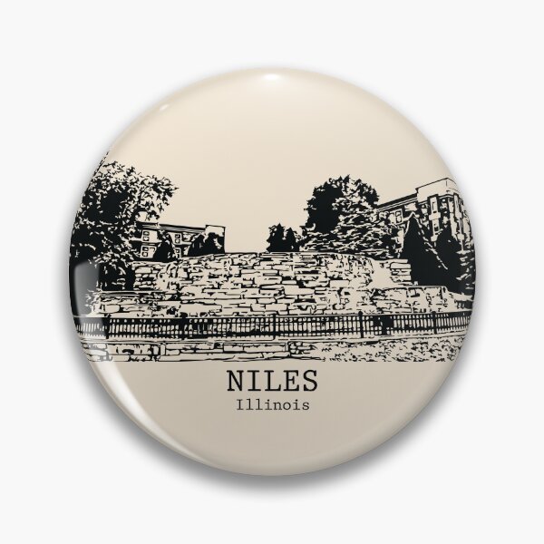 Item preview, Niles - Illinois designed and sold by Lakeric Cityscapes.