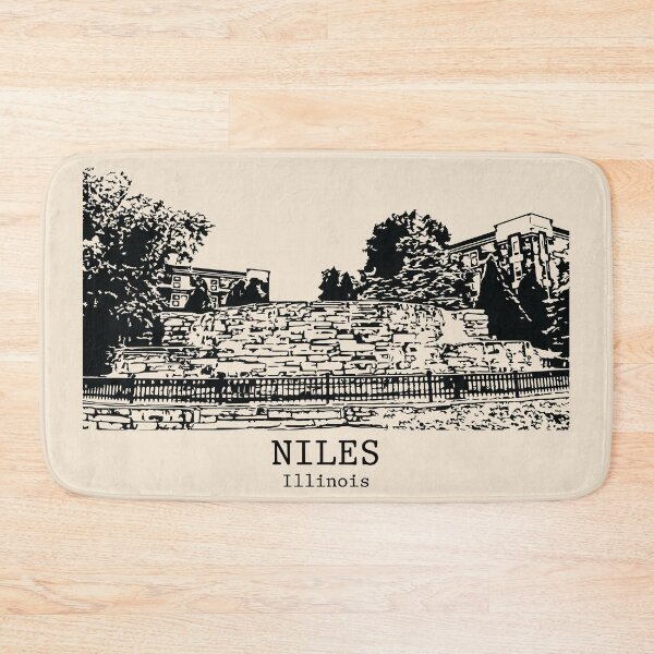 Item preview, Niles - Illinois designed and sold by Lakeric Cityscapes.