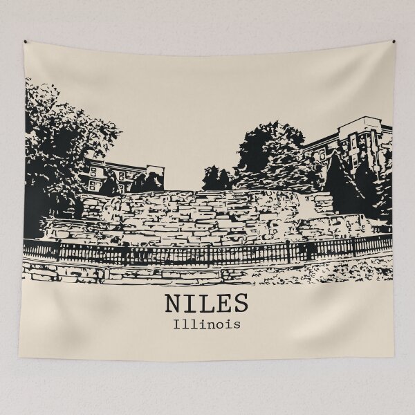 Item preview, Niles - Illinois designed and sold by Lakeric Cityscapes.