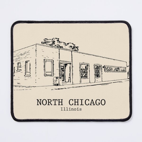 Item preview, North Chicago - Illinois designed and sold by Lakeric Cityscapes.