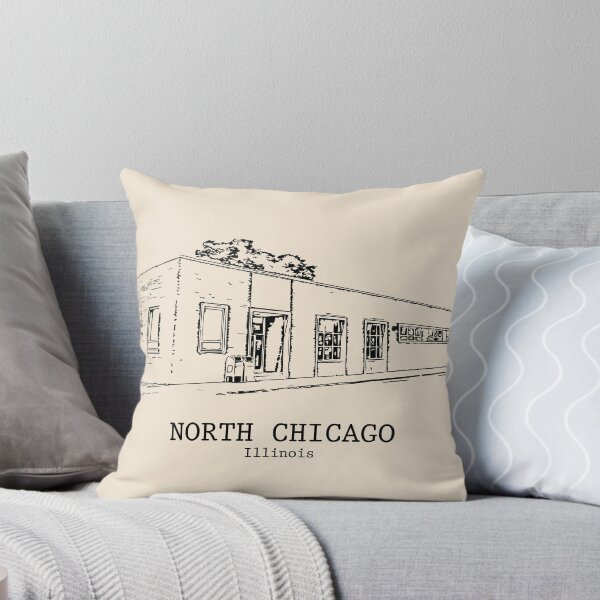 Item preview, North Chicago - Illinois designed and sold by Lakeric Cityscapes.