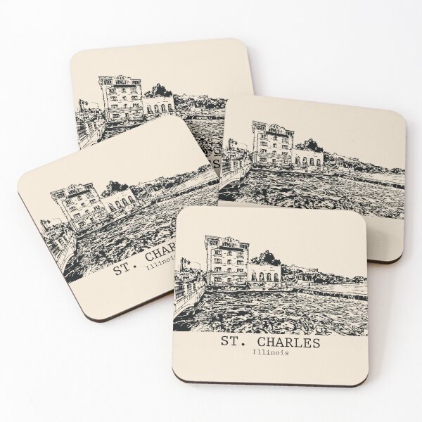 Item preview, St. Charles - Illinois designed and sold by Lakeric Cityscapes.