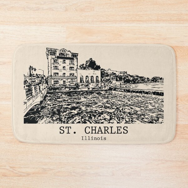 Item preview, St. Charles - Illinois designed and sold by Lakeric Cityscapes.