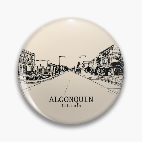 Item preview, Algonquin - Illinois designed and sold by Lakeric Cityscapes.