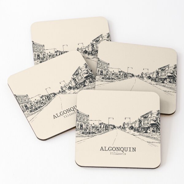 Item preview, Algonquin - Illinois designed and sold by Lakeric Cityscapes.