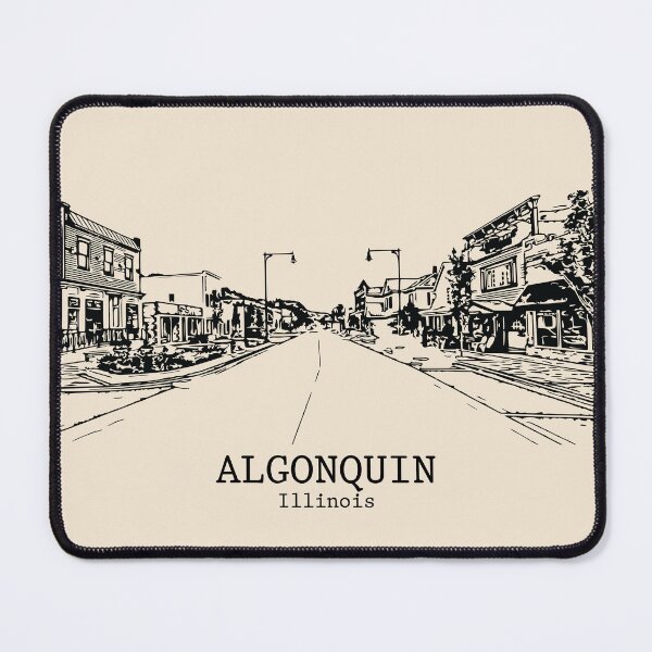 Item preview, Algonquin - Illinois designed and sold by Lakeric Cityscapes.