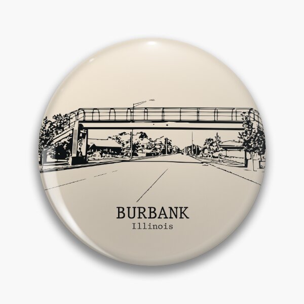Item preview, Burbank - Illinois designed and sold by Lakeric Cityscapes.