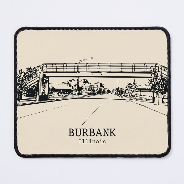 Item preview, Burbank - Illinois designed and sold by Lakeric Cityscapes.