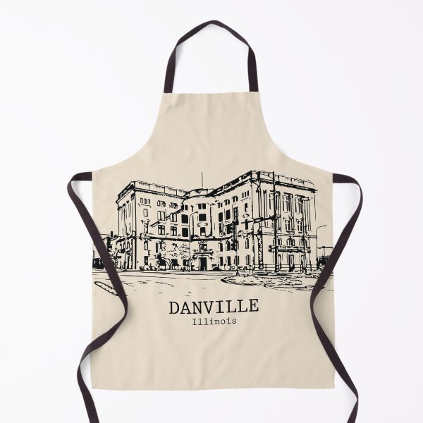 Item preview, Danville - Illinois designed and sold by Lakeric Cityscapes.