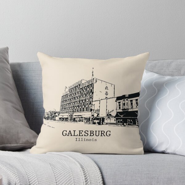 Item preview, Galesburg - Illinois designed and sold by Lakeric Cityscapes.