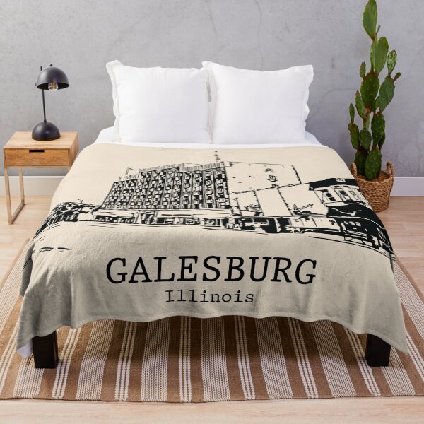 Item preview, Galesburg - Illinois designed and sold by Lakeric Cityscapes.