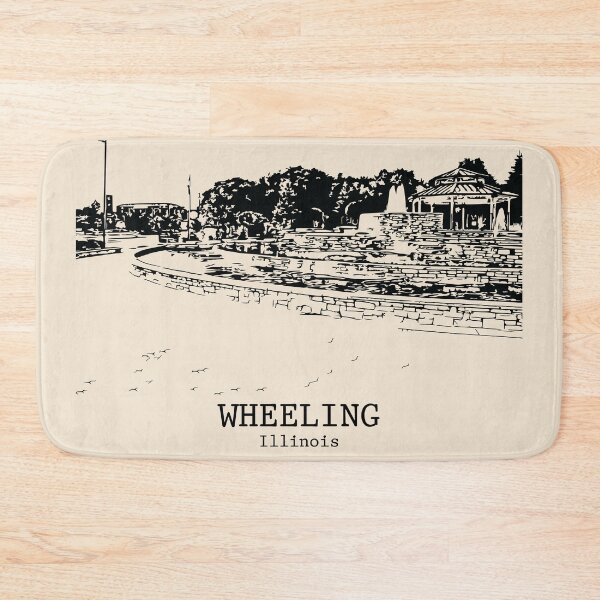 Item preview, Wheeling - Illinois designed and sold by Lakeric Cityscapes.