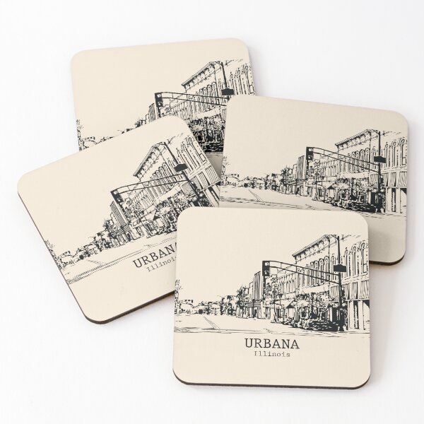 Item preview, Urbana - Illinois designed and sold by Lakeric Cityscapes.