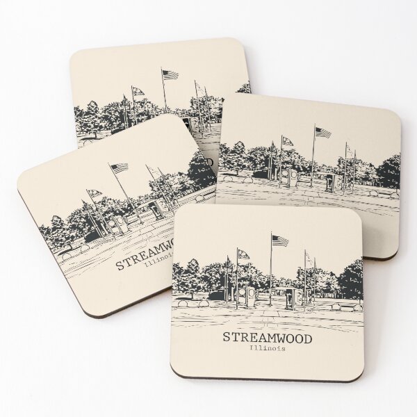 Item preview, Streamwood - Illinois designed and sold by Lakeric Cityscapes.