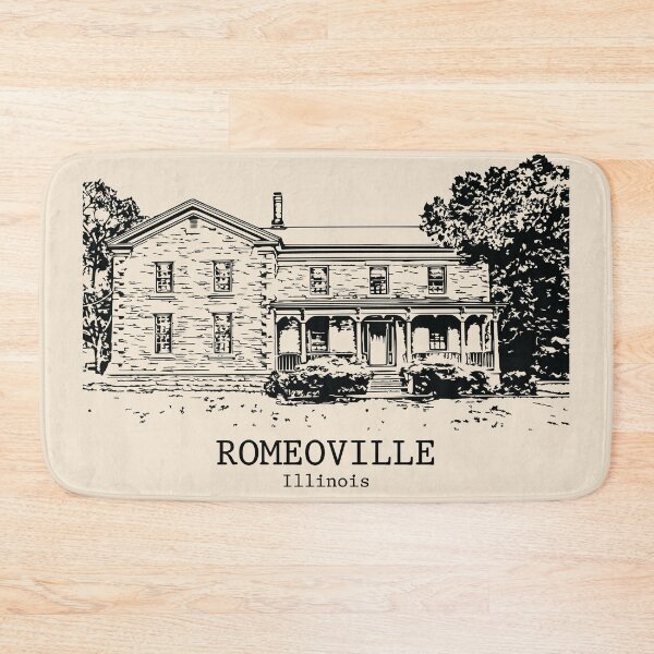 Item preview, Romeoville - Illinois designed and sold by Lakeric Cityscapes.