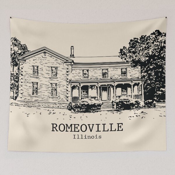 Item preview, Romeoville - Illinois designed and sold by Lakeric Cityscapes.